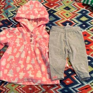 Carters sweater pant set